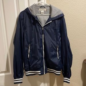 H&M Navy windbreaker